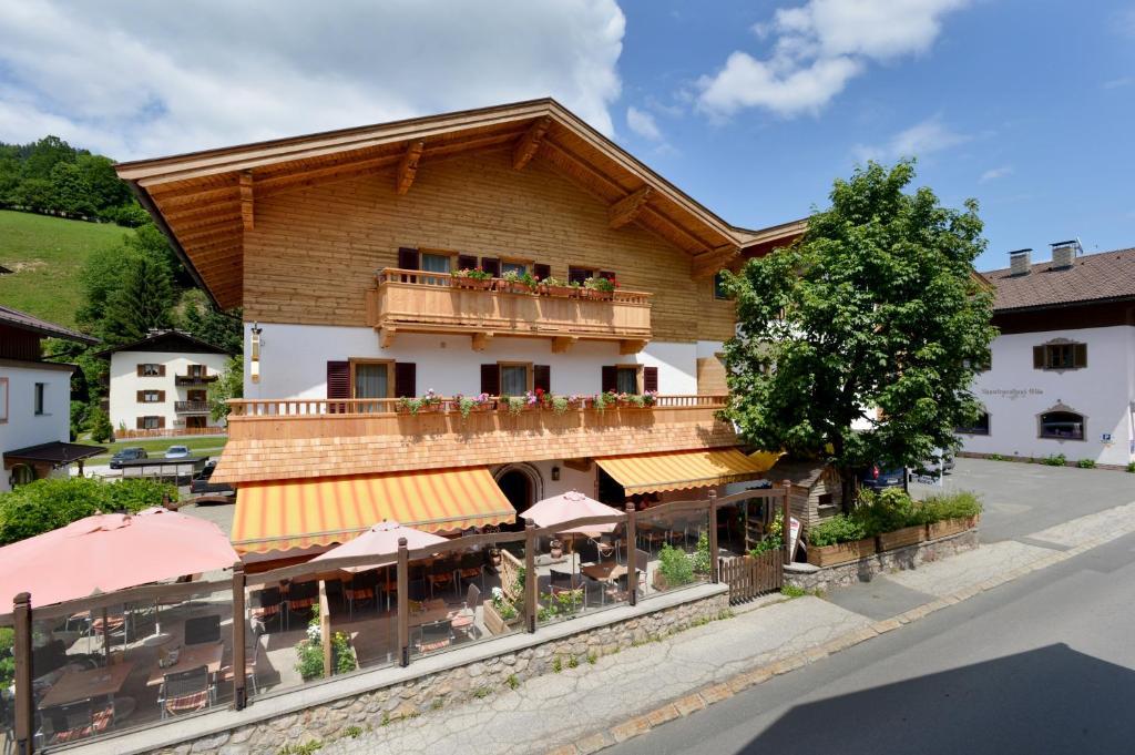 Café Pension Koller Brixen im Thale Eksteriør billede